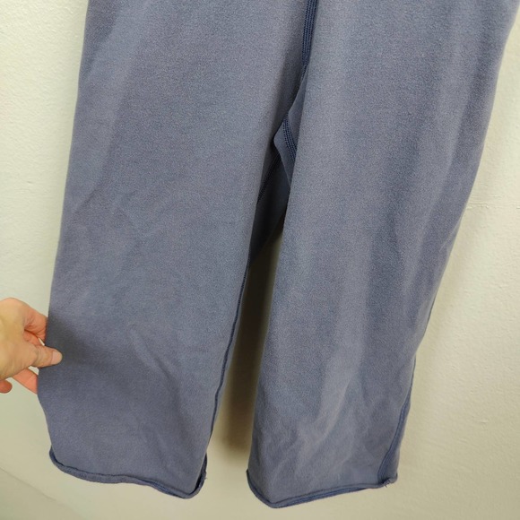 Ivivva Lululemon Feels Good Jumpsuit Girls 8 Heather Gray Purple French Terry - Picture 4 of 9